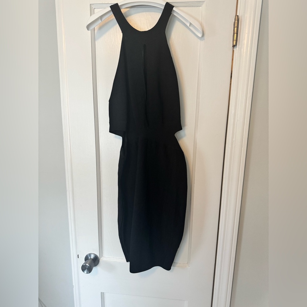 Black Guess Bondage Dress